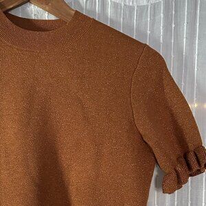 Sezane Chryssa Jumper Cuivre - Size XS